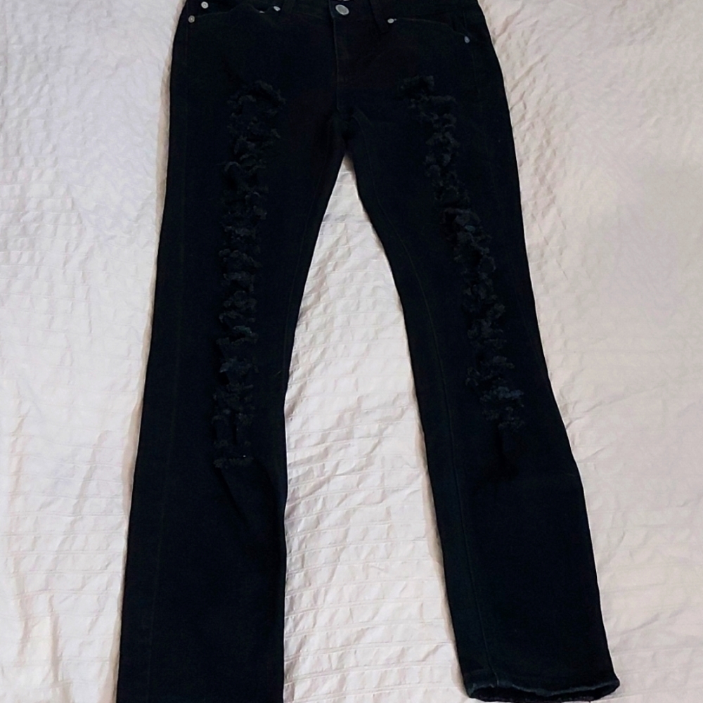 Denim Blvd Ripped Jeans